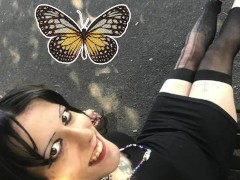 Goth billionaire tgirl