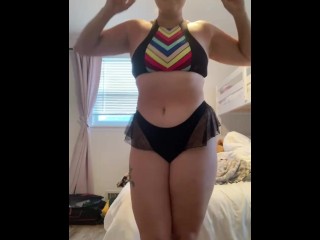 My Body Treating the Swim Suit right