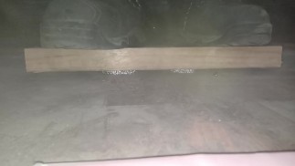 Шарики из фольги, раздавленные мужской дробилкой 89 кг Trample