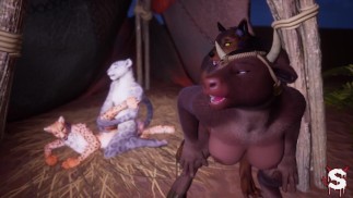 Outdoor Furry Orgy Ends With Squirting In Intense Wild Life Sex