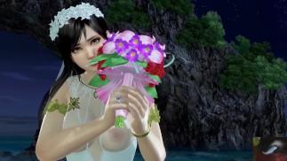 Dead or Alive Xtreme Venus Vacation Kokoro Mini Wedding Dress Nude Mod Fanservice Appreciation