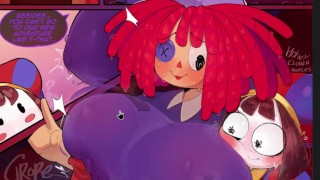 Ragatha Uses Anti-Abstraction Techniques And POMNI Takes Care Of Her DICK Pomni