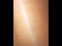 Horny cheating wife gets naked & fucked doggy in the back of car- loud moaning & cum of her ass