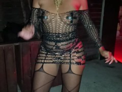 FUCKING AFTER HALLOWEEN PARTY - Screenshot 9 of 16 - Outdoor Public