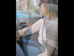 Nipslip dare in public at the drive thru - Nipple slip flashing - Screenshot 5 of 16 - Nipples