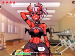 THE BEST SUCCUBUS BLOWJOB EVER - LEWD GYM
