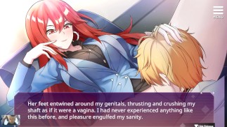 PUSSY LICKING A FEMDOM REDHEAD DOMINATRIX