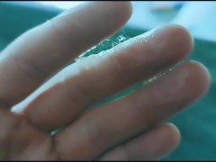 HD CLOSEUP POV - Cum Covered Fingers Dripping Wet
