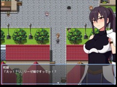 【#01 リーゼと試練の街(体験版) 実況】最強の巨乳女剣士が盗賊達に全裸で性奉仕することになり・・(ファンタジーRPG同人エロゲ―) 2/16