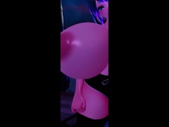 Breast Expansion in a tight shirt