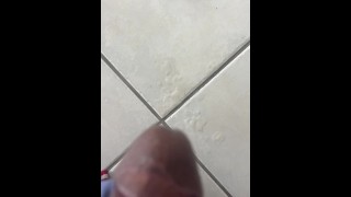 Masturbating with a glove