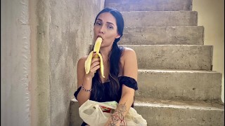 My Neighbor Wants My Porn In Spanish Because She Loves Bananas So Much