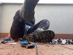 POLICE TOY CAR DESTROYER