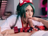VR Conk: Busty Kiriko from Overwatch Video Game Fucked Anal in a Cosplay Parody  VR Porn