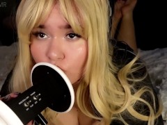 ASMR Step Sis TEASING YOU  | WET LICKING, SUCKING, MASSAGE, HJ, UPCLOSE LICKING + FEET | EmmaTASMR