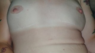 Reality couple's cock goes deep and hard in my pussy. He shoots his cum all over me. Nymph milf