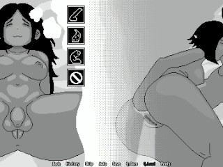 Juicy Futa, Вечером скромная фута мастурбирует, думая о своих новых знакомых