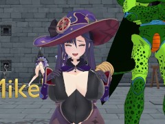 Genshin Mona Breast Expansion 2 [Genshin Impact]