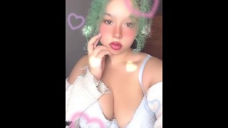Dickes sexy BBW Mädchen Vanilla Faith