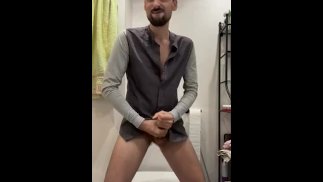 jerking off like crazy hot cumshot