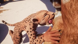 Огромный член Lion Creampies Furry Tigress Yiff Hentai - Pornhub.com