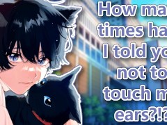 Tsundere Neko Roommate Annoys You!(ASMR)(Humour)(Slice of life)(Cute)(No you can't touch my ears!)