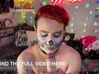 Sexy Skeleton Sucks DIck