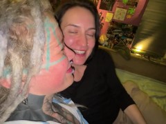 Wild and Funny Amateur Orgy with Slutty Pussyfucking Fun at home featuring MissFloraBerlin