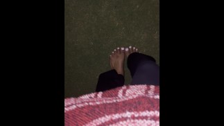 Pretty Bare Feet in Public