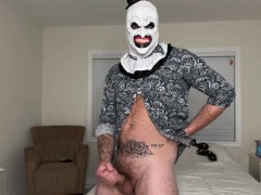 Art the clown cumshot 🤡