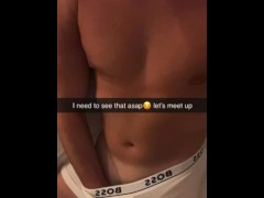 18 yo gym girl sucks trainers dick snapchat