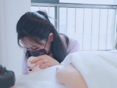 错位情感：落榜弟弟与性感嫂子的性爱生活！完整版关注fansly，互动关注推特哦！ - Screenshot 8 of 16 - Blowjob