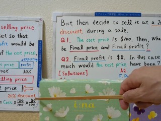 Цена продажи, цена покупки, цена по прейскуранту и цена со скидкой[JapanMath] (Big Tits)
