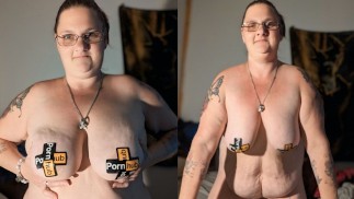 Busty Hippie Milf растягивает киску и доит член DrBlackjohnsonXXX (Cum On My Face Doc)