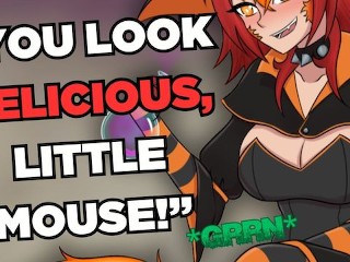 Wolfgirl Witch Turns you into a Mouse & Vores You!