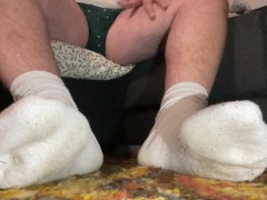 Soft, dirty sock ASMR rubbing :)