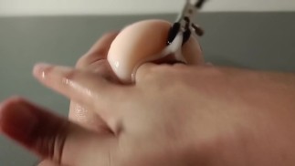 [ASMR] 7 минут мужских стонов во время траха пальцами