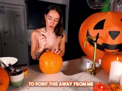 TOPLESS PUMPKIN CARVING