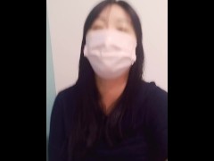 職場トイレで乱れる熟女