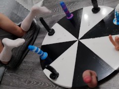 Wheel Of DILDOS! BBC, Huge Cock and DP dildo Round - Screenshot 1 of 16 - Toystest
