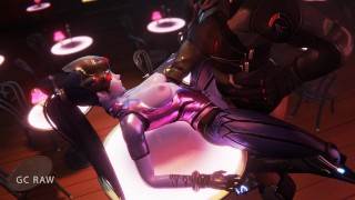 widowmaker fast sex in bar  [Overwatch] [GCRaw]