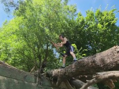 Training Topless 2/16