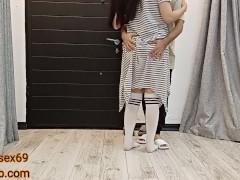 سکس ایرانی با زن شوهردار همسایه شوهرش زنگ میزنه زنه میگه زود باش بکن ۱۰ دقیقه دیگه میاد 2/16