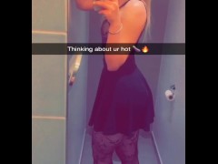 My Secret Snap Account 🤫🔥 Outfit for a nearby bar 💕
