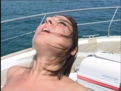 MILF Gets Her Ass Fucked On The Boat