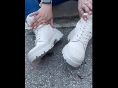 MissAtri new boots tease