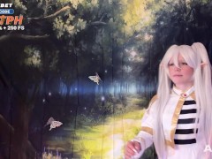 Frieren Отсосала Три Члена В Волшебном Лесу - Screenshot 1 of 16 - Cosplayer
