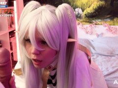 Frieren Отсосала Три Члена В Волшебном Лесу - Screenshot 5 of 16 - Cute