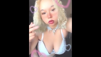 Blonde Sexy Bimbo Doll