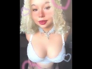 Sexy Blonde Bimbo Doll